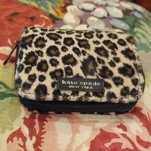 Kate Spade Leopard Print Wallet! Like New!
